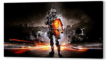 Постер (плакат) - Battlefield 3
