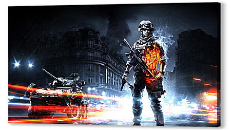 Постер (плакат) - Battlefield 3
