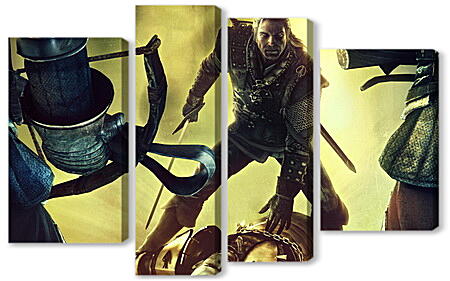 Модульная картина - The Witcher 2: Assassins Of Kings
