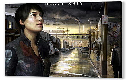 Постер (плакат) - Heavy Rain
