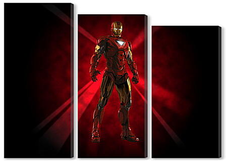Модульная картина - Железный человек (Iron man)