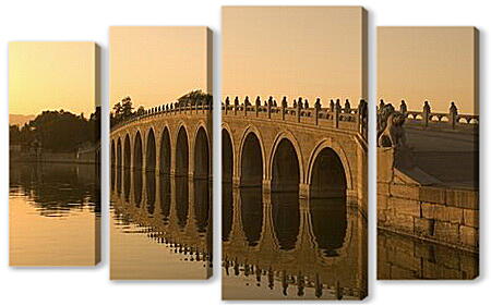 Модульная картина - Мост Marco Polo в Пекине