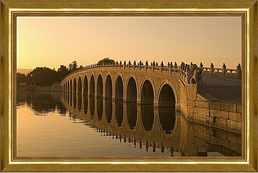 Картина - Мост Marco Polo в Пекине