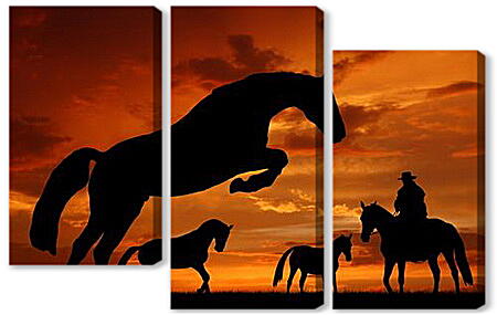 Модульная картина - Африка