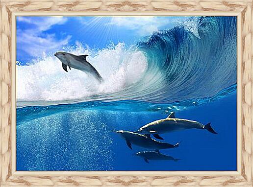 Картина - delfines - дельфины