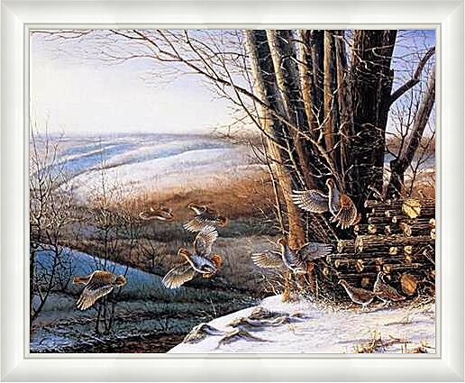 Картина - Birts - Перепелки