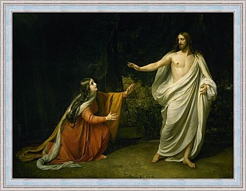 Картина - Явление Христа Марии Магдалине после воскресения.   Иванов А.