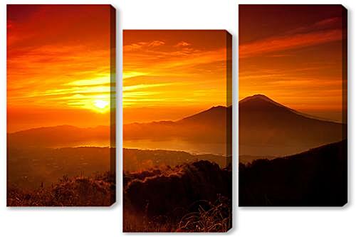 Модульная картина - Sunset - Закат