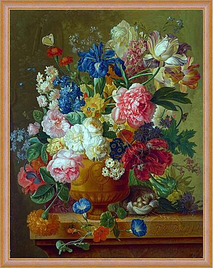 Картина - Цветы в вазе