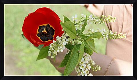 Картина - тюльпан