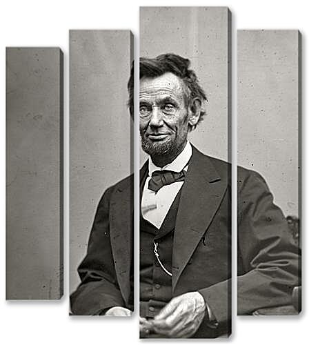 Модульная картина - February 5, 1865. Abraham Lincoln. - 05 Февраля 1865г. Авраам Линкольн
