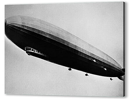 Картина маслом - Dirigible - Жёсткий дирижабль ZR-3
