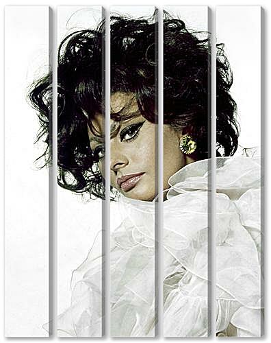 Модульная картина - Sophia Loren - Софи Лорен
