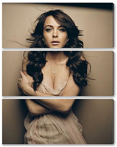 Модульная картина - Lindsay Lohan - Линдсей Лохан
