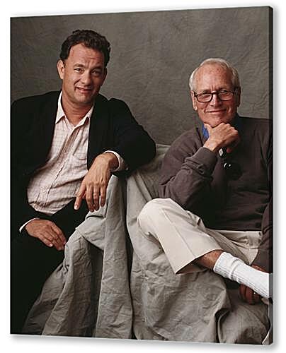 Tom Hanks & Paul Newman
