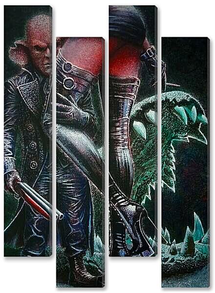 Модульная картина - Шапокляк