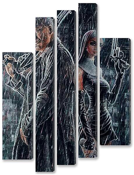 Модульная картина - Город грехов