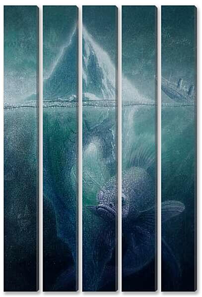 Модульная картина - Дикаприо