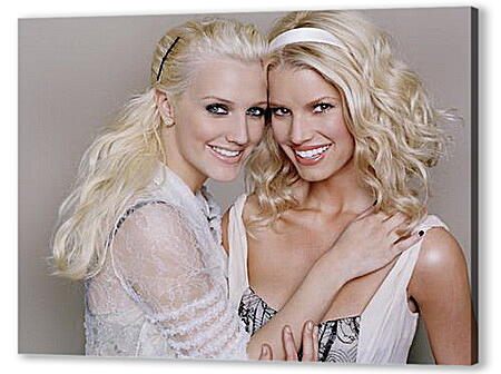 Ashlee & Jessica Simpson
