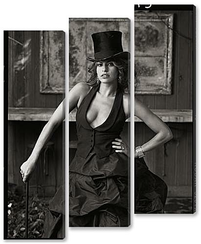 Модульная картина - Eva Mendes - Ева Мендес
