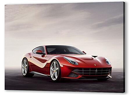 Картина маслом - Красный Феррари (Ferrari)