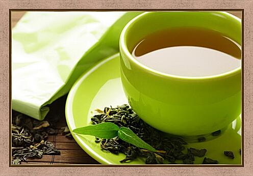 Картина - Зеленый чай