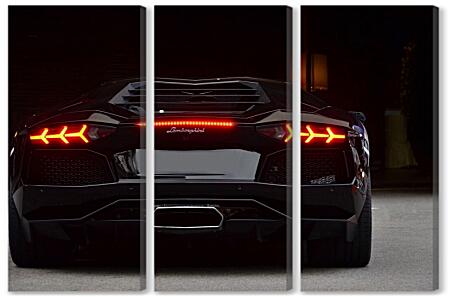 Модульная картина - Lamborghini Aventador