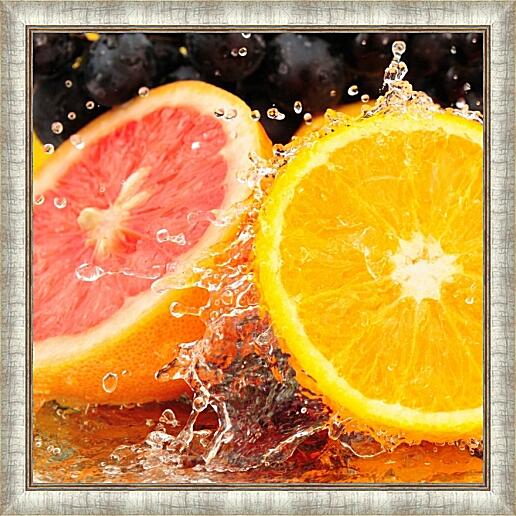 Картина - Грейпфрут и апельсин