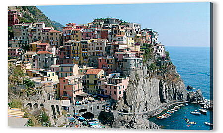 Картина маслом - Italy Cinque Terre
