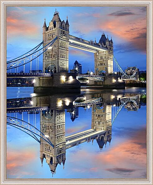 Картина - Тауэрский мост в Лондоне