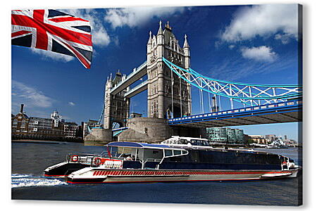Лондон флаг Британии
