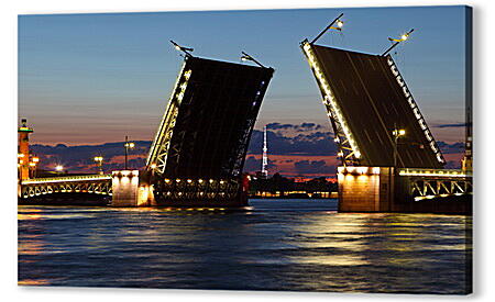 Разводной мост Санкт-Петербург