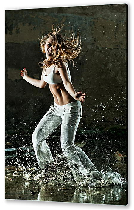 Постер (плакат) - Танцы в воде