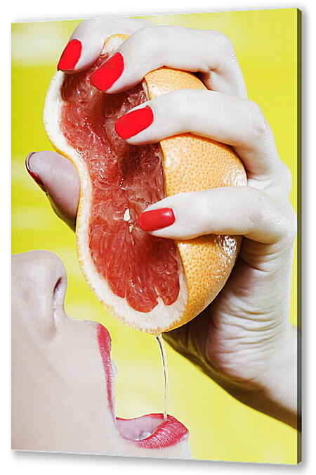 Постер (плакат) - Вкус грейпфрута
