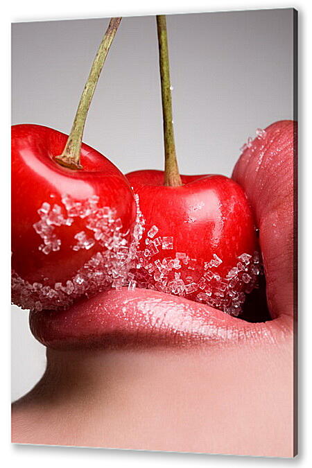 Постер (плакат) - Сахарные вишни
