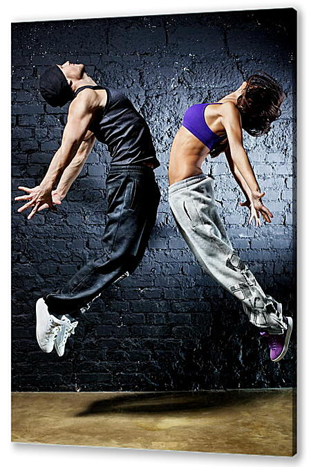 Постер (плакат) - Два танцора