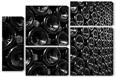 Модульная картина - Хранение вина
