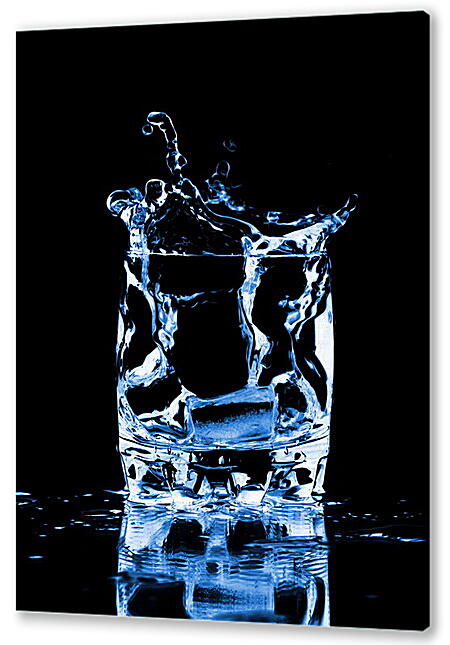 Картина маслом - Вода и лед
