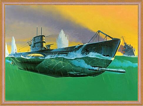 Картина - Подводная лодка