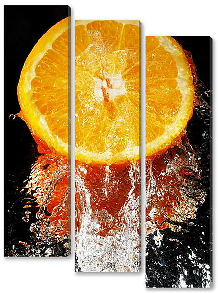 Модульная картина - Долька апельсина
