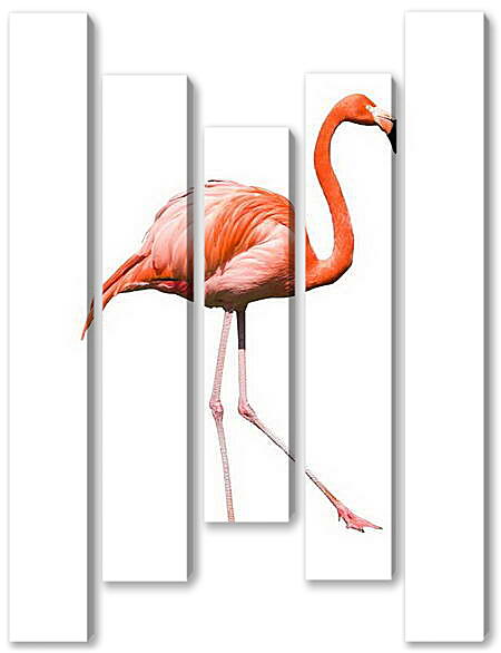 Модульная картина - Фламинго