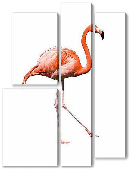 Модульная картина - Фламинго