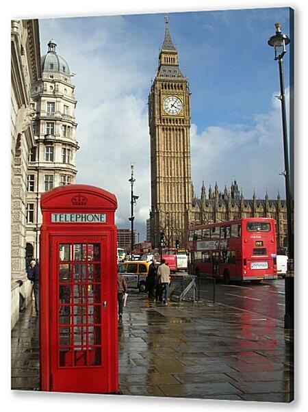 Телефонная будка. Лондон