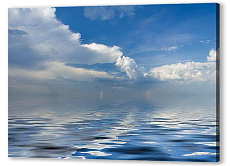 Отражение неба в море
