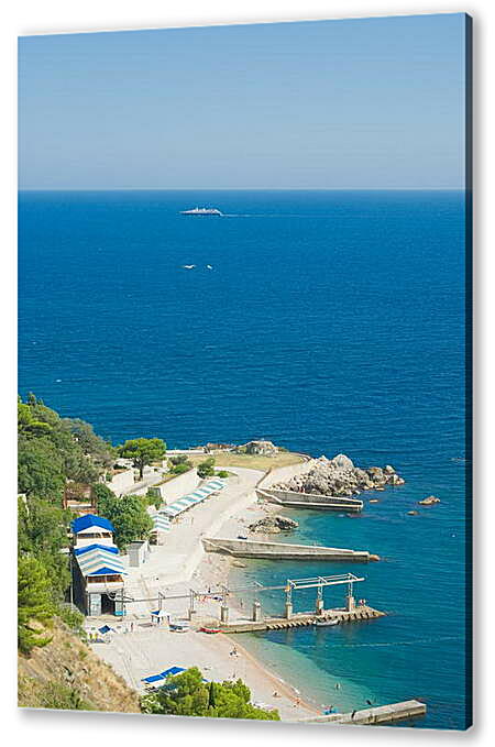 Постер (плакат) - Море отдых Крым
