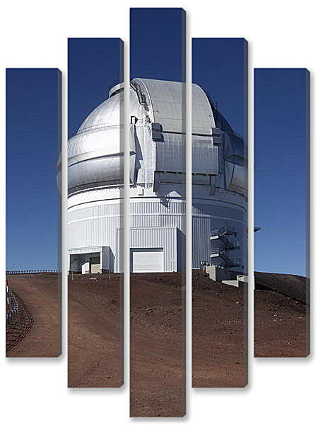 Модульная картина - Обсерватория в пустыне
