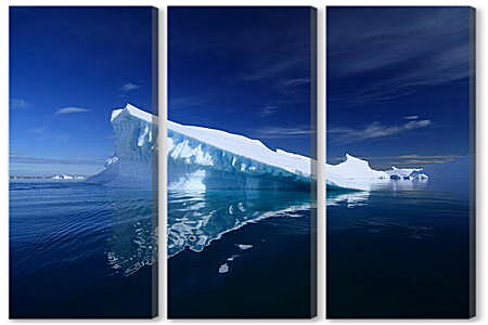 Модульная картина - Белый айсберг
