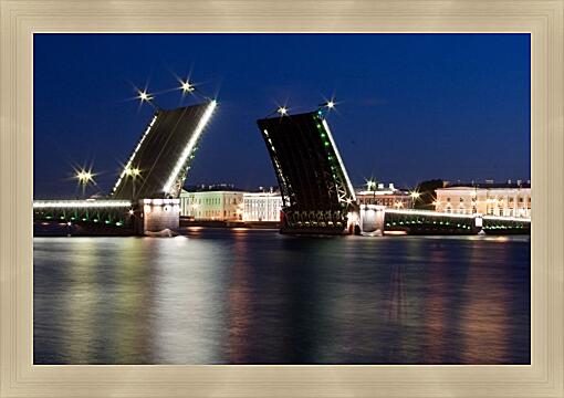 Картина - Разводные мосты Санкт-Петербурга