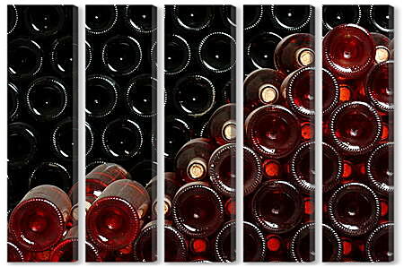 Модульная картина - Тара под вино
