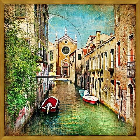 Картина - Венецианская улочка